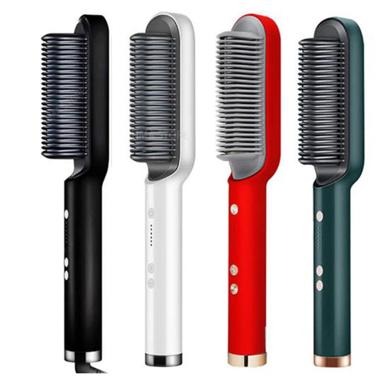 Hair Straightener Brush & Styler | Model 909