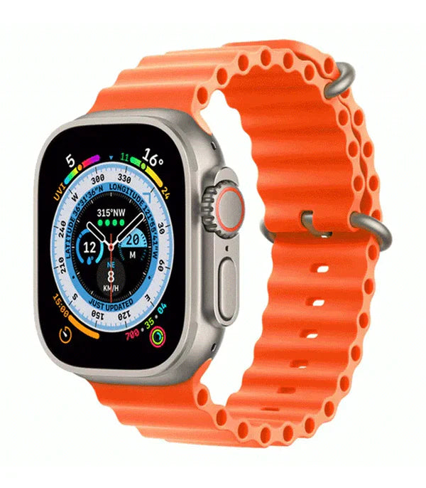Ultra 7-in-1 Smart Watch | 49mm Alloy Case | 7 Interchangeable Straps | Fitness & Health Tracker