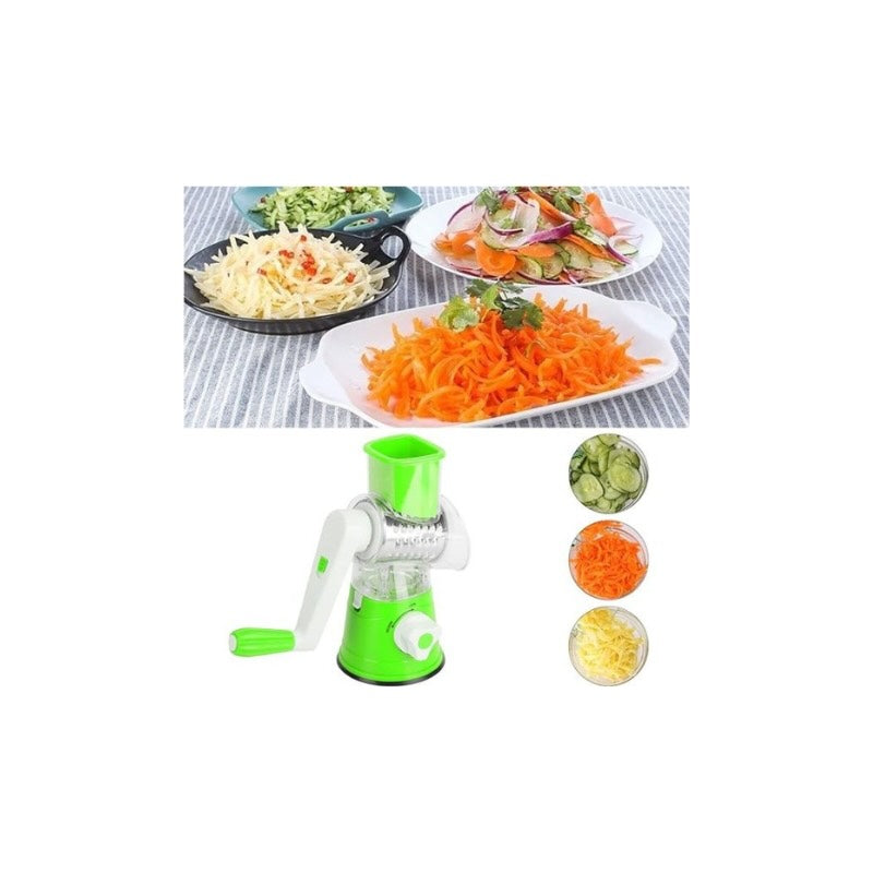 Drum Grater Manual Vegetable Cutter Slicer