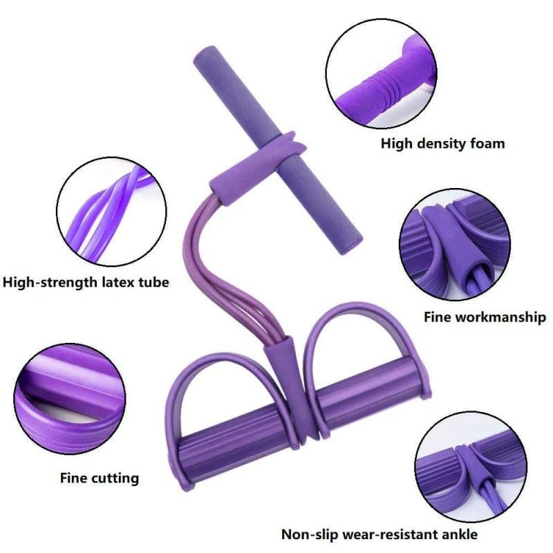 Tummy Resistance Band Fitness & Yoga Trainer