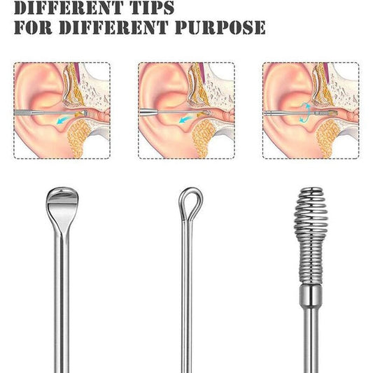 6-Piece Ear Wax Cleaning Kit | Portable & Easy to Use