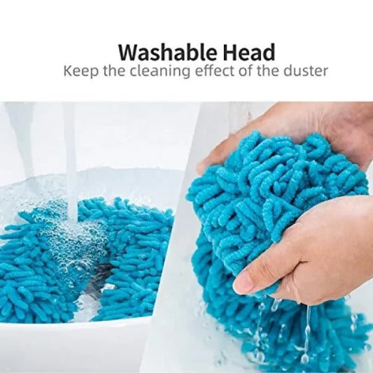 Micro-Fiber Duster With Telescopic Stainless Steel Handle