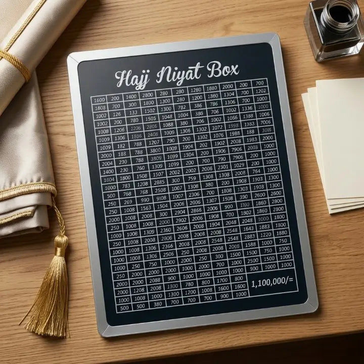Umrah Saving Box | Money Wooden Saving Box Hunt Pk