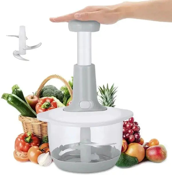 Vegetable Drum Chopper on kitchen counter