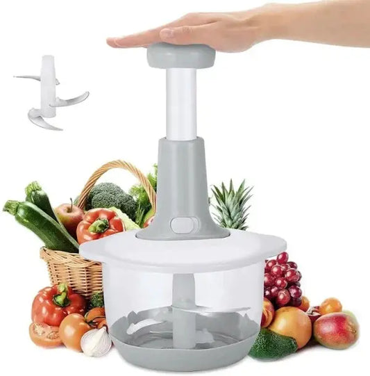 Vegetable Drum Chopper on kitchen counter