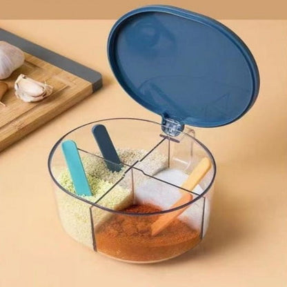 4 Compartments Spice Storage Masala