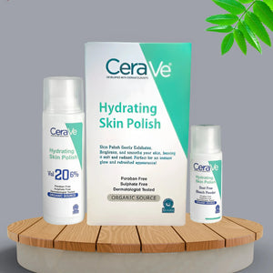 CeraVe Hydrating Skin Polish  Gentle Daily Exfoliator for Radiant, Smooth Skin