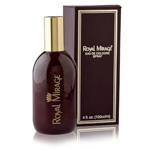 Royal Mirage Eau De Cologne Spray 120ml | Long-Lasting Unisex Perfume
