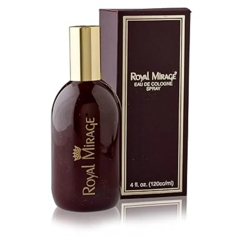 Royal Mirage Eau De Cologne Spray 120ml | Long-Lasting Unisex Perfume