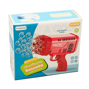 Bazooka Bubble Water Gun | 36-Hole Automatic Bubble Maker for Kids