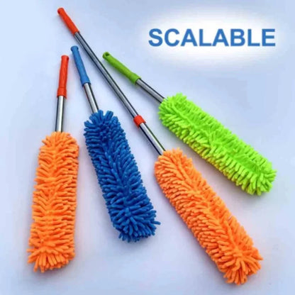Micro-Fiber Duster With Telescopic Stainless Steel Handle