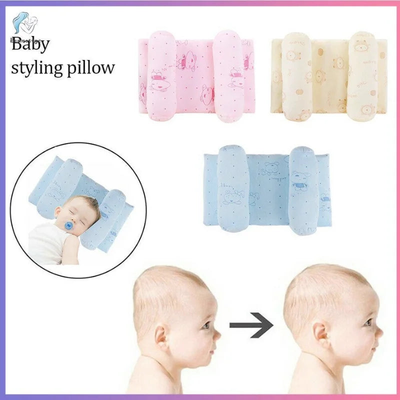 Baby Head Shaping Pillow | Soft, Breathable Support for Newborns