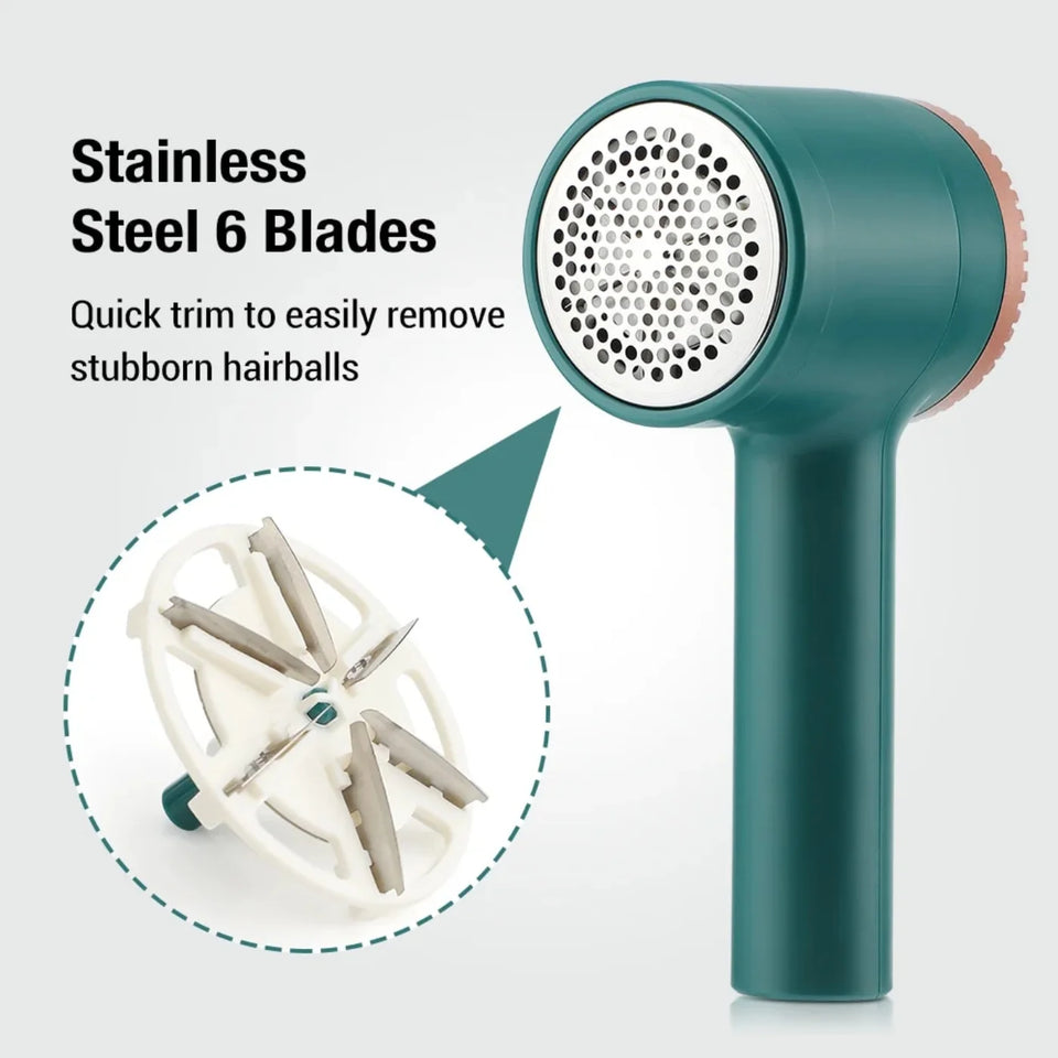 Rechargeable Electric Lint Remover – Fabric Shaver for Clothes, Sweaters & Blankets