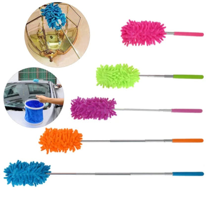 Micro-Fiber Duster With Telescopic Stainless Steel Handle