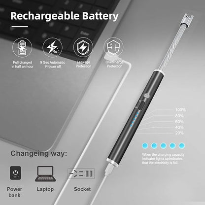 Flameless Arc Lighter USB Rechargeable