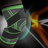 Adjustable 3D Knee Support Band | Pressure Weave Brace for Men & Women| 1 PC