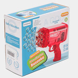 Bazooka Bubble Water Gun | 36-Hole Automatic Bubble Maker for Kids