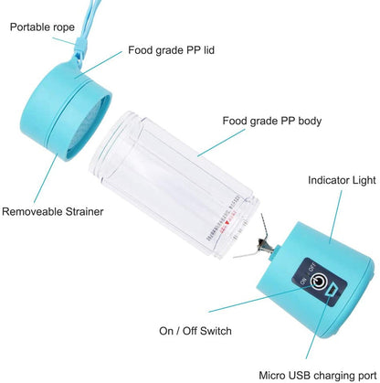 6-Blade Rechargeable Juicer