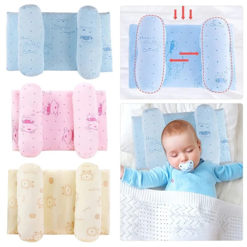 Baby Head Shaping Pillow | Soft, Breathable Support for Newborns