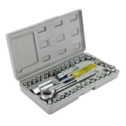 40 PCS Aiwa Socket Wrench Tool Kit
