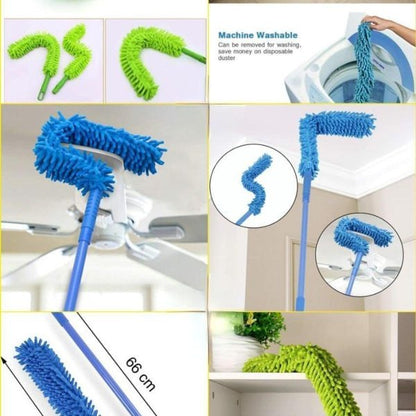 Micro-Fiber Duster With Telescopic Stainless Steel Handle