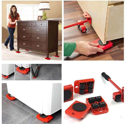Heavy Furniture Mover Tool Set 5-in-1