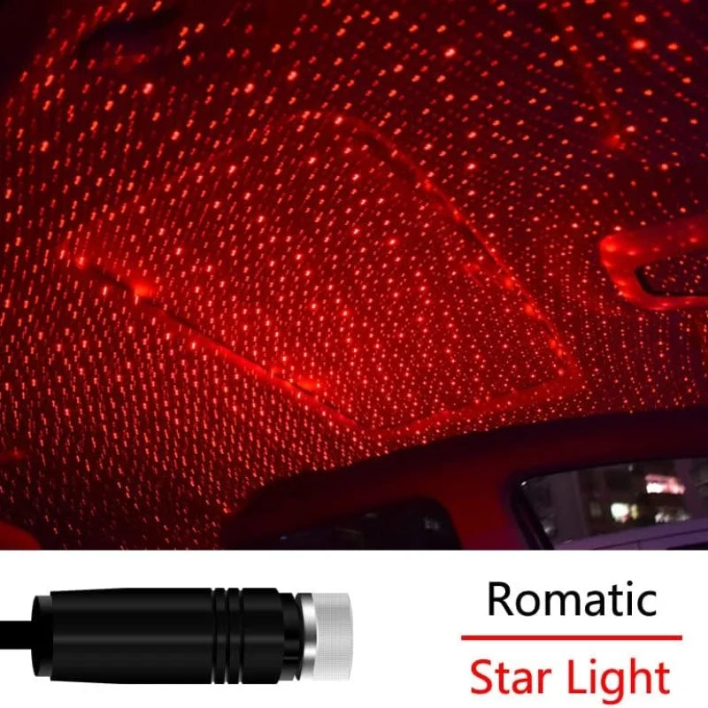 USB Mini Star Projection Light | Galaxy Projector for Home & Car