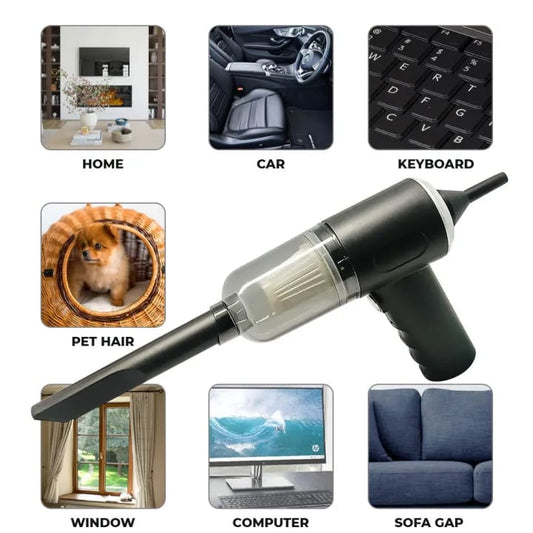 3-in-1 Vacuum Cleaner, Duster & Air Blower