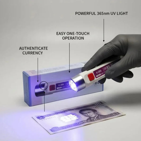 Hunt Pk UV currency checker