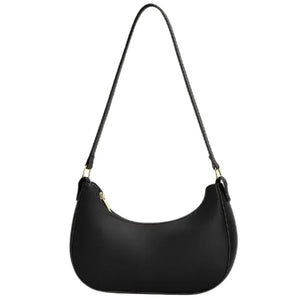 Black Luxury Fashion Hand Bag for Girls & Ladies | Stylish Shoulder & Crossbody Bag | Long Strap