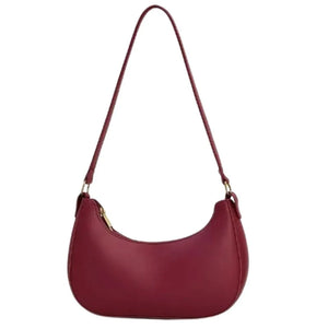 Maroon  Luxury Fashion Hand Bag for Girls & Ladies | Stylish Shoulder & Crossbody Bag | Long Strap