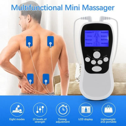 Digital Multifunctional Electric Pulse Massager | Model BLD-610