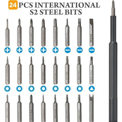 Screwdriver Set Tool Kit 24-in-1 Precision Magnetic