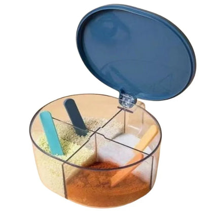 4 Compartments Spice Storage Masala