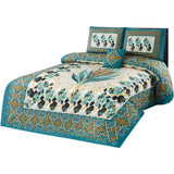 Sigma 4Pcs Cotton Printed Bedsheet Set | Soft, Breathable & Durable Bedding