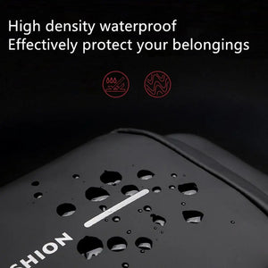 Black Multifunction Anti-Theft USB Charging Crossbody Shoulder Bag | Stylish, Secure & Travel-Ready