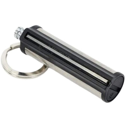Permanent Match Striker Flint Stone Lighter with Keychain