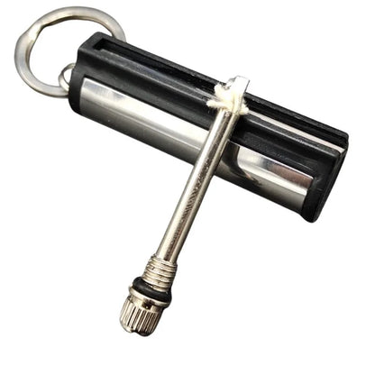 Permanent Match Striker Flint Stone Lighter with Keychain