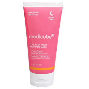Medicube Collagen Night Wrapping Mask |  Overnight Elasticity & Hydration Peel-Off Mask