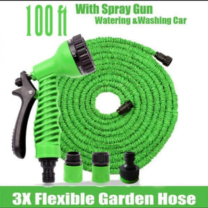 Magic Expandable Hose Pipe 100FT | Lightweight, Tangle-Free with 7-Mode Spray Gun