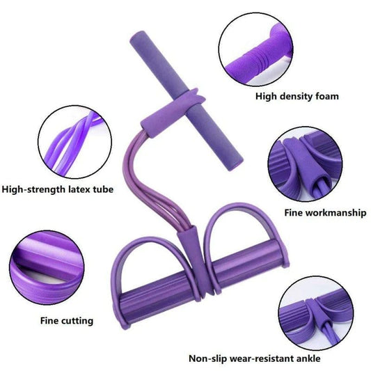 Tummy Resistance Band Fitness & Yoga Trainer