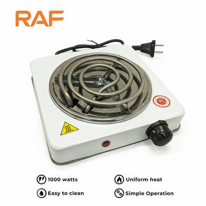 Electric Stove Hot Plate and Cooker with 1000W Power