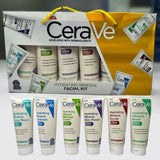 CeraVe Hydrating Mineral Facial Kit | 6 Step Skincare Set with Ceramides, Hyaluronic Acid & Niacinamide (100ml Each)