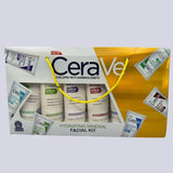 CeraVe Hydrating Mineral Facial Kit | 6 Step Skincare Set with Ceramides, Hyaluronic Acid & Niacinamide (100ml Each)