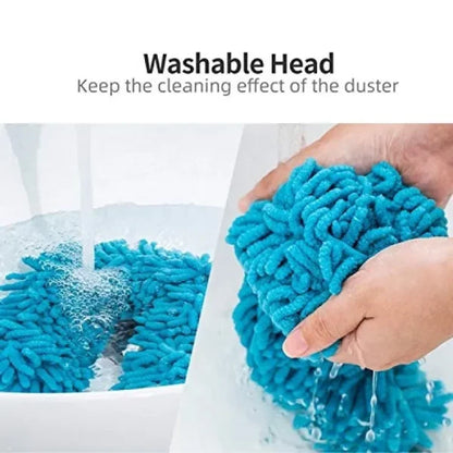 Micro-Fiber Duster With Telescopic Stainless Steel Handle