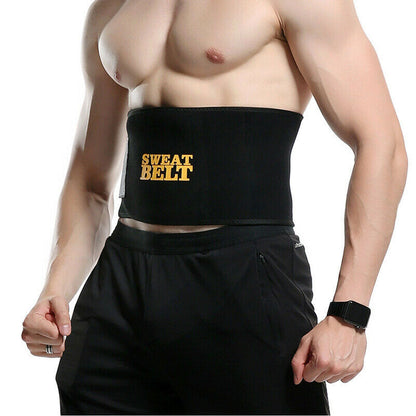 FREE Size | Waist Trainer Belly Shaper | High Compression Sweat Belt