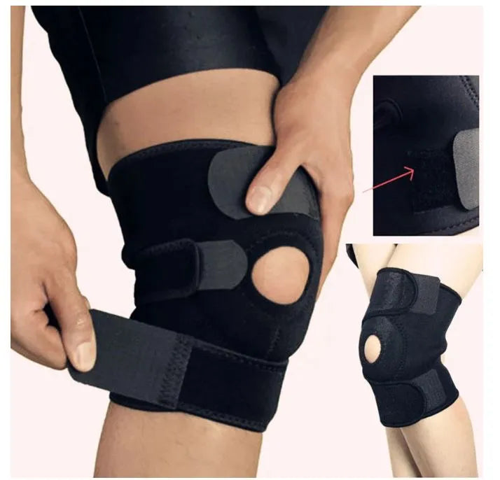open patella knee support brace hunk PK