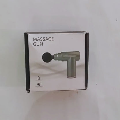 Deep Tissue Massage Gun | 6-Speed | 4 Heads | Handheld Electric Body Massager